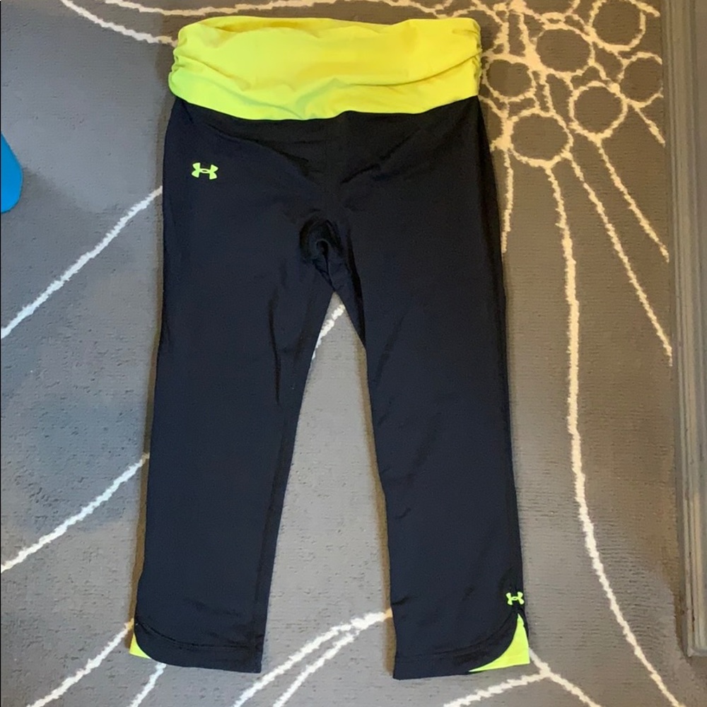 Under armour heat gear cropped leggings